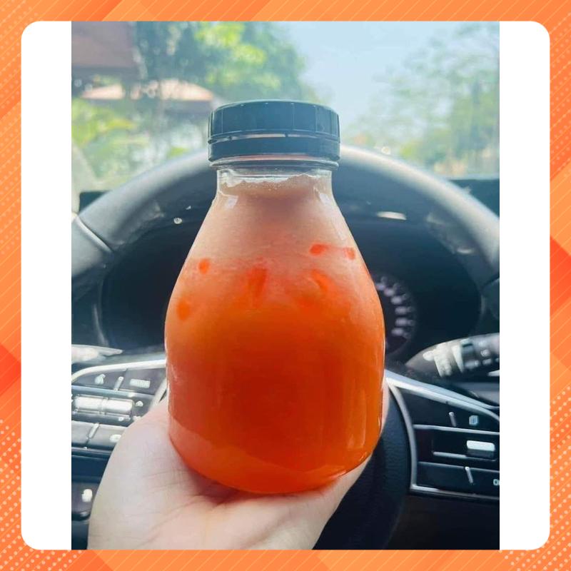Combo 10 bình thuỷ tinh kèm nắp 300ml