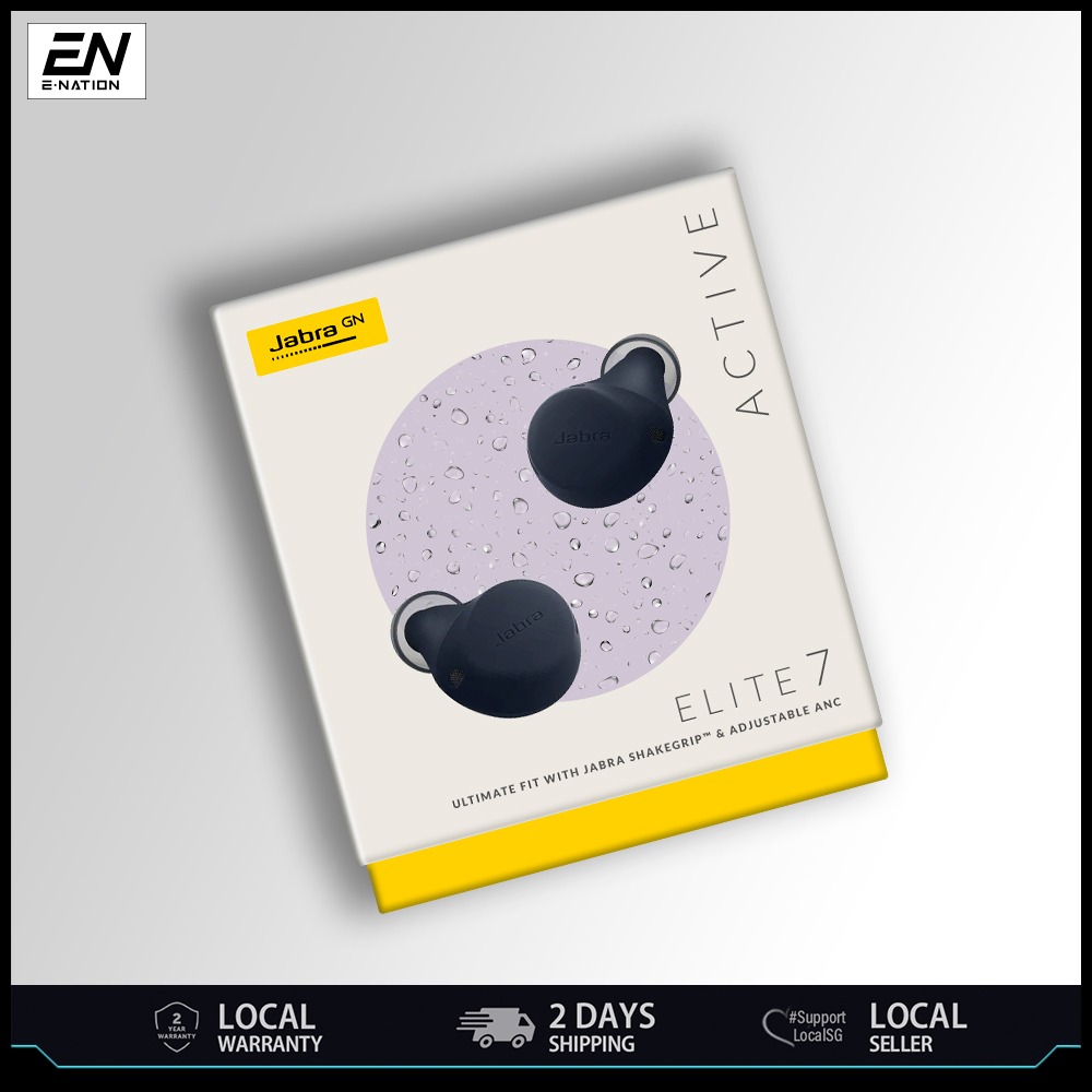 Authentic Jabra Elite 7 Active True Wireless Sports Ear Buds with the