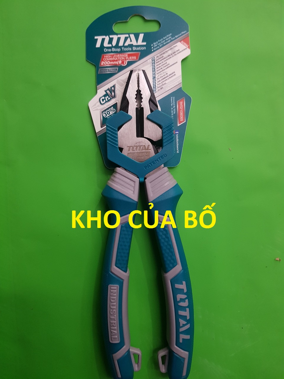 Kềm răng cao cấp (8inch) Total THT210806S