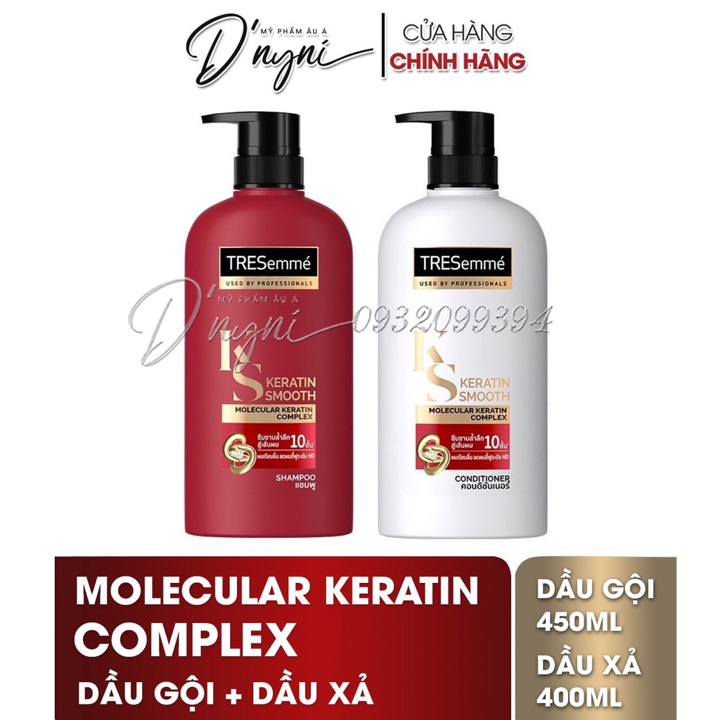 Dầu Gội HOẶC Xả Tóc Tresseme Thái Lan 400ml