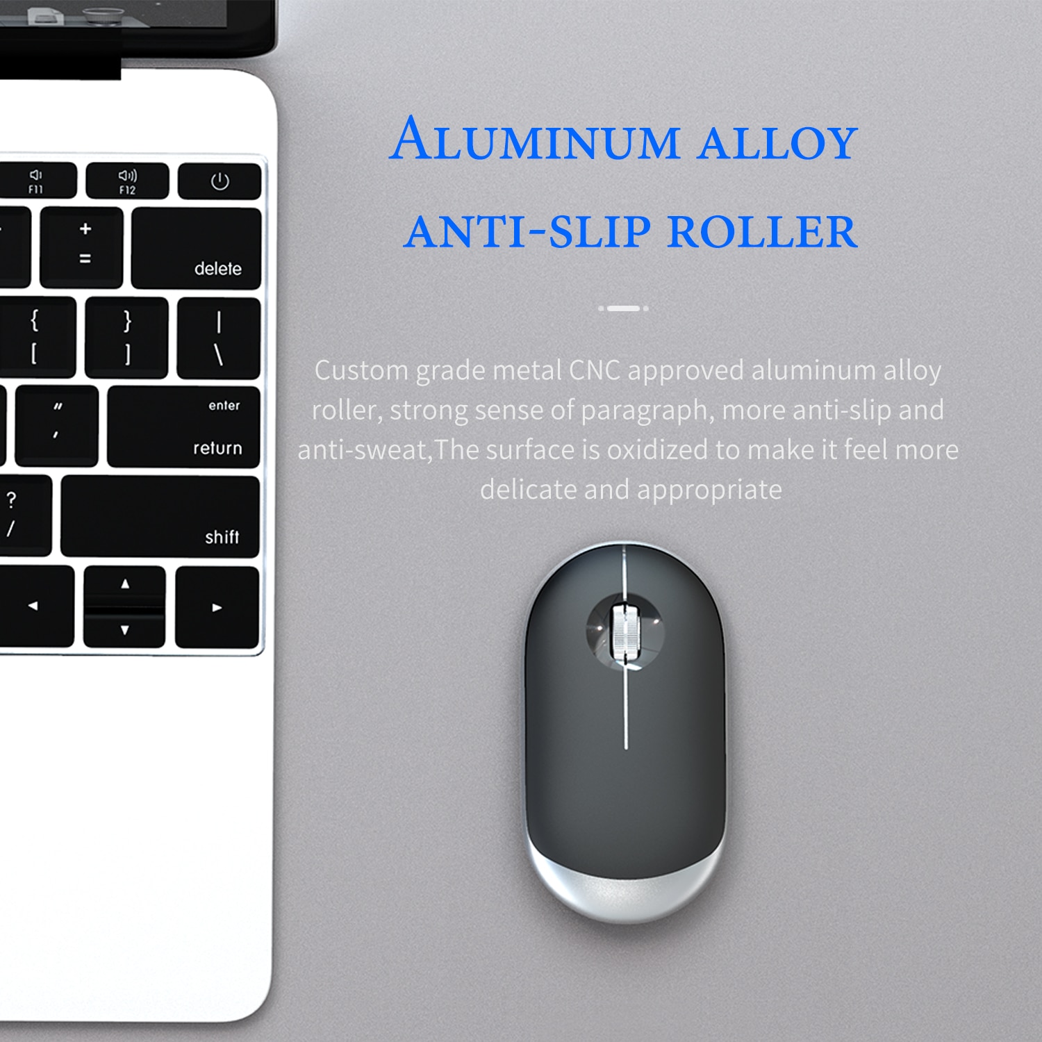 Rechargeable Wireless Computer Mouse Bluetooth Silence MINI Optical Dual Mode 3 DPI for ipad Macbook Laptop Girls Small Hand