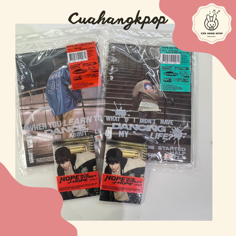 Album JHOPE [HOPE ON THE STREET] Chính hãng