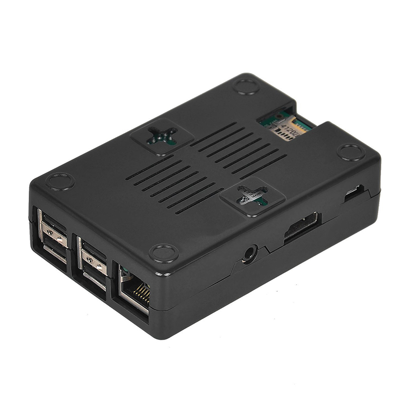 Raspberry Pi 3 Model B case, Protective Case for Raspberry Pi 3 Case , Raspberry Pi 3 Model B NOT Included (Black)
