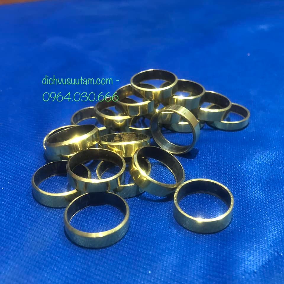 Nhẫn chế tác bằng vỏ đan 12ly7