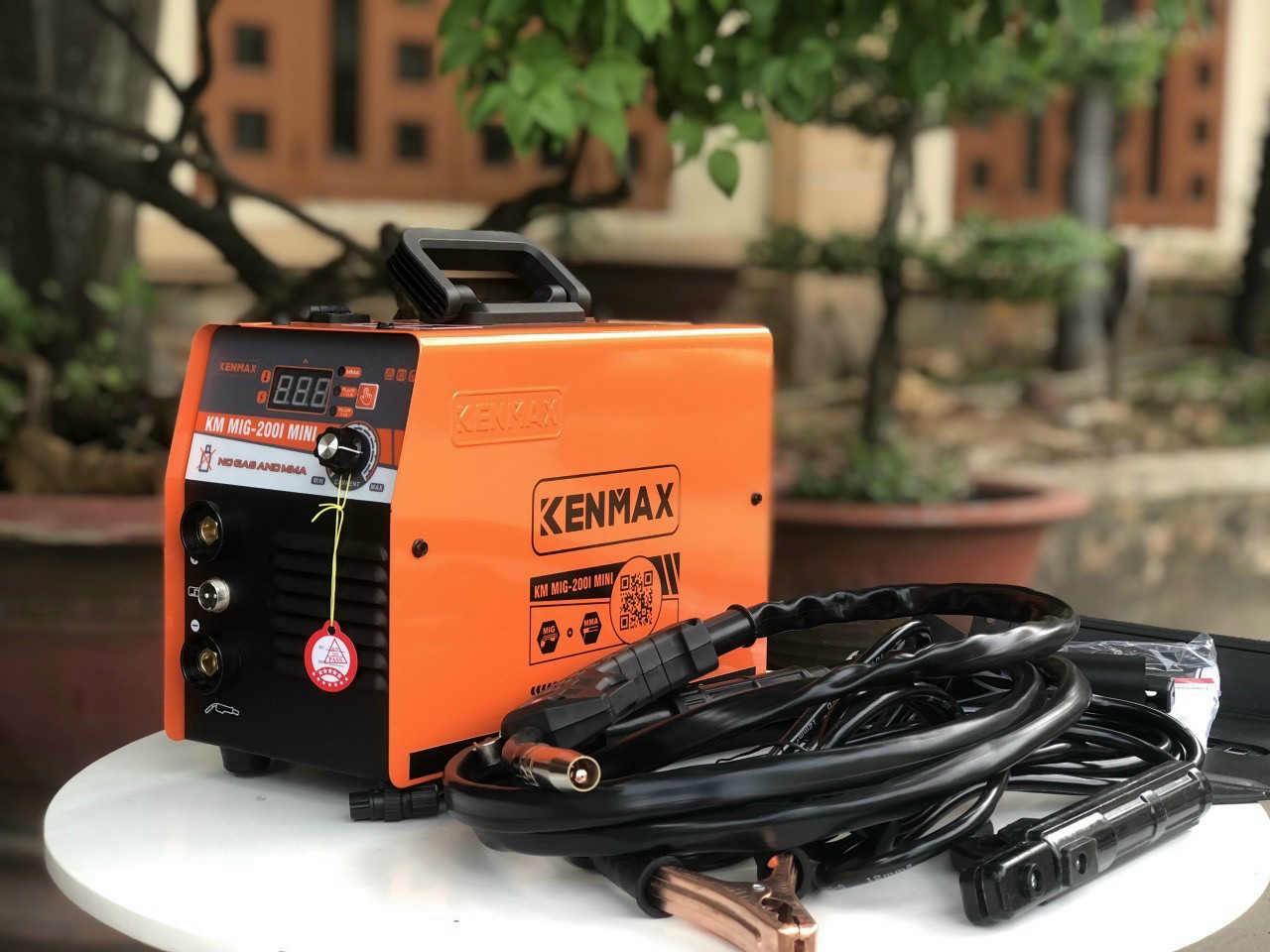 Máy hàn MIG - QUE km mig 200i mini KENMAX - ( TẶNG CUỘN 1KG, ĐÔI BAO TAY, SÁP HÀN )