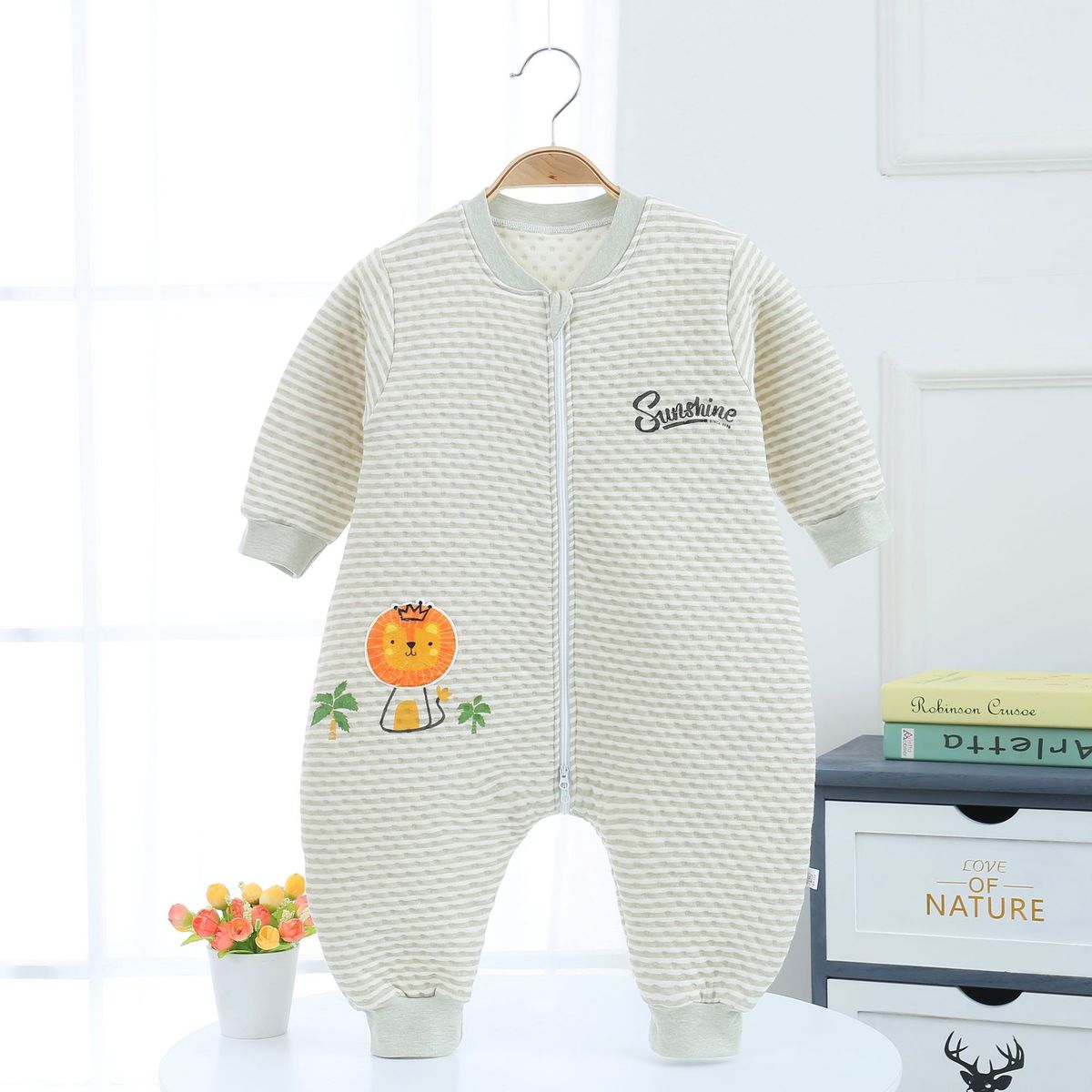 baby sleeping bag with split legs