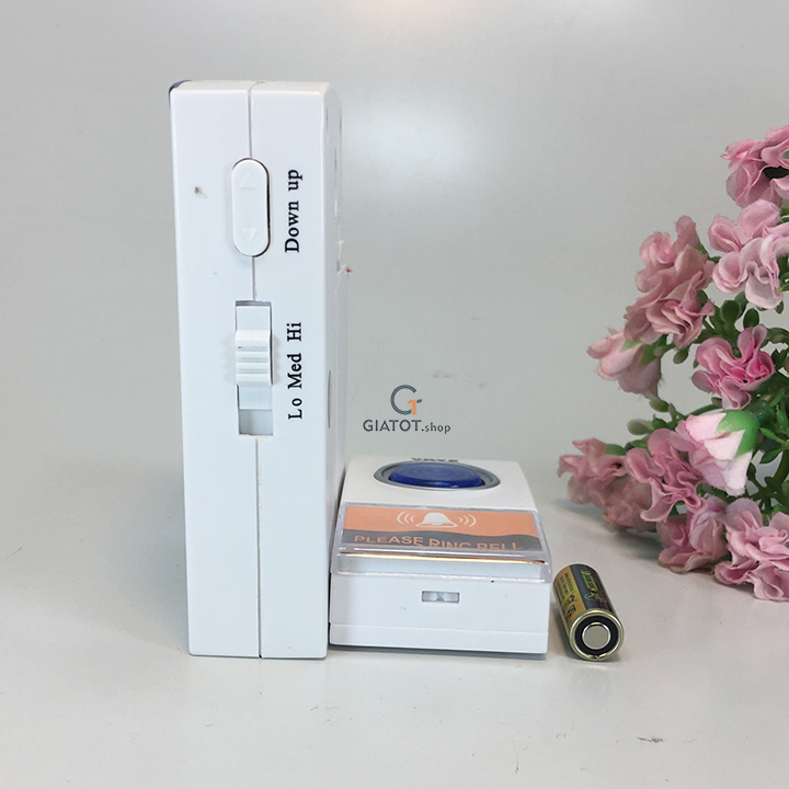 Chuông cửa đôi dùng pin VoYe V001A2