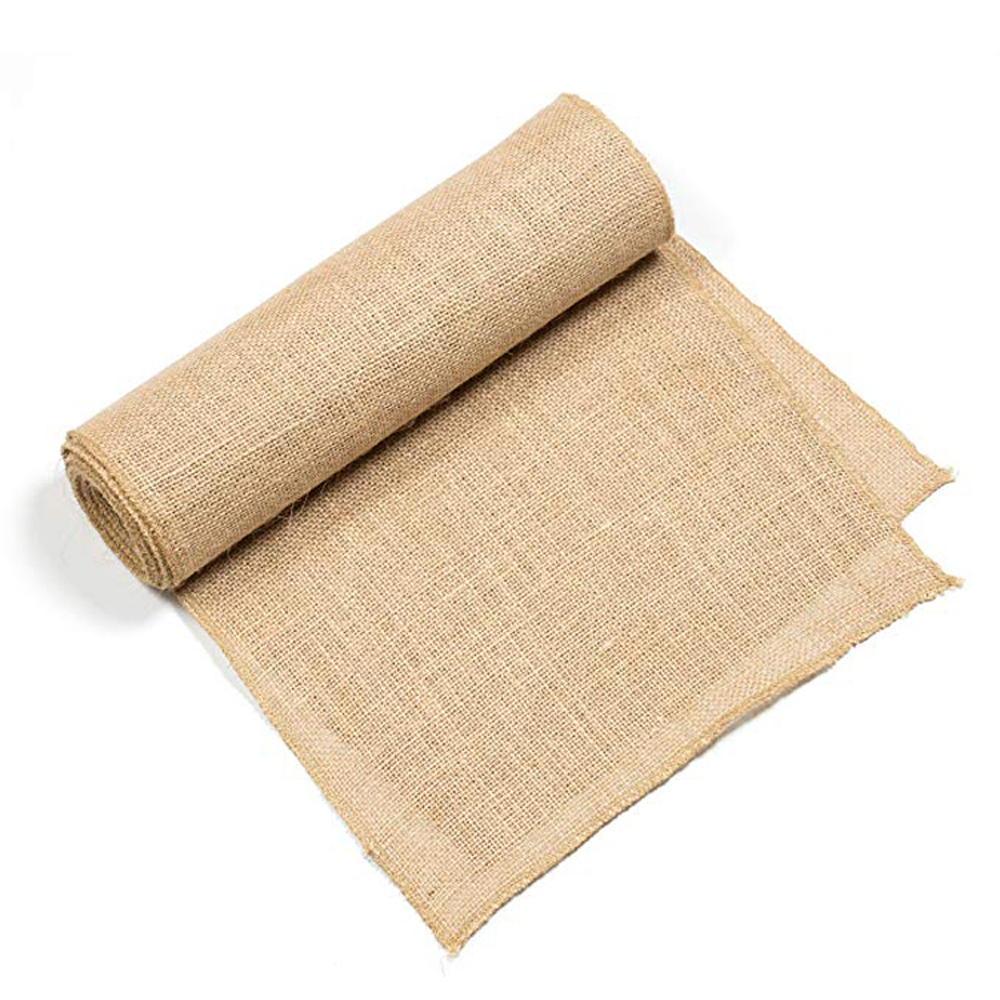 Vintage Burlap Hessian Table Runner Natural Jute Country Wedding Party ...
