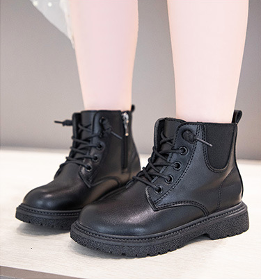 Giày Boot da cho bé gái (cao cấp )(mẫu mới nhất ) HT108