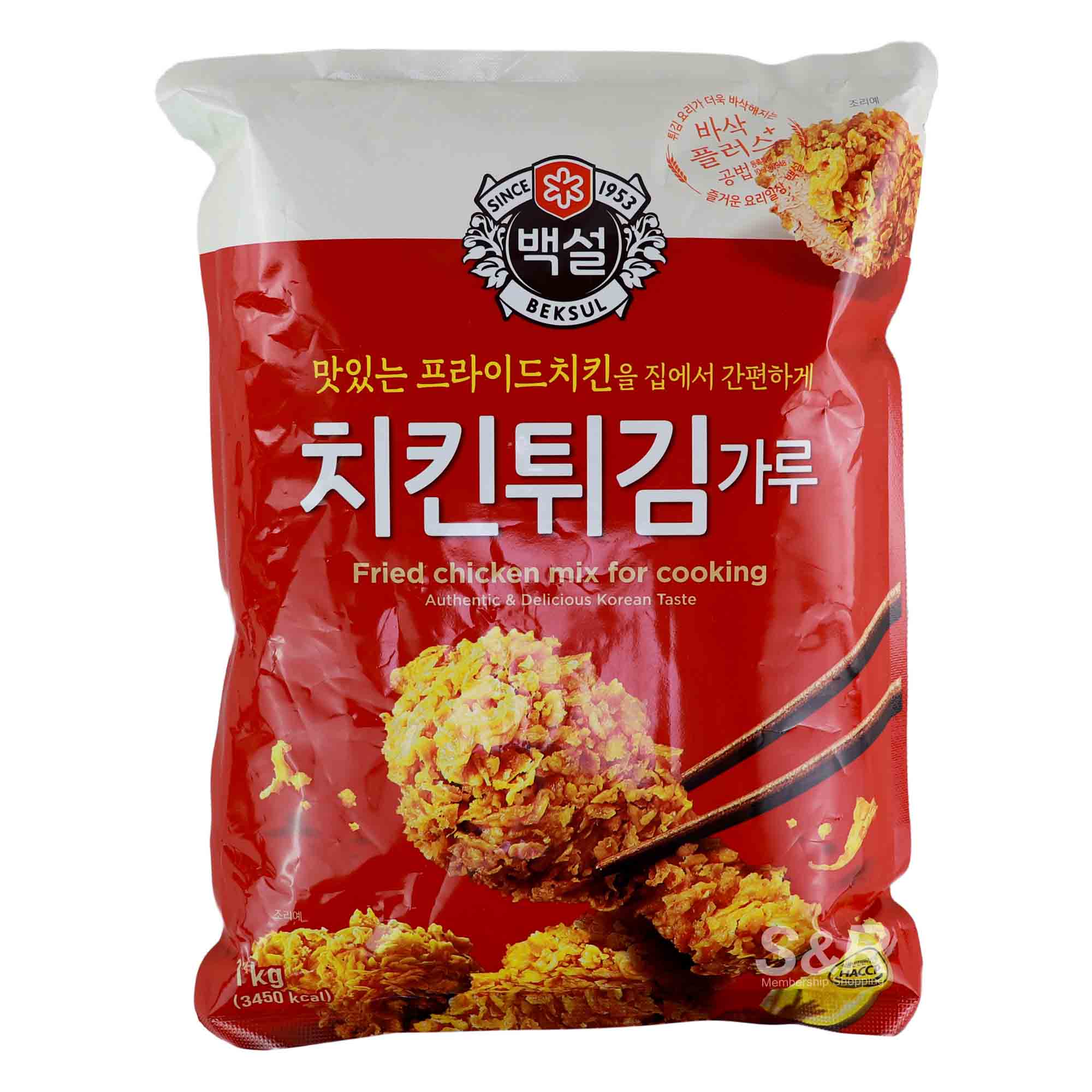แป้งทอดไก่เกาหลี แป้งทอดไก่อเนกประสงค์ cj beksul fried chicken mix for