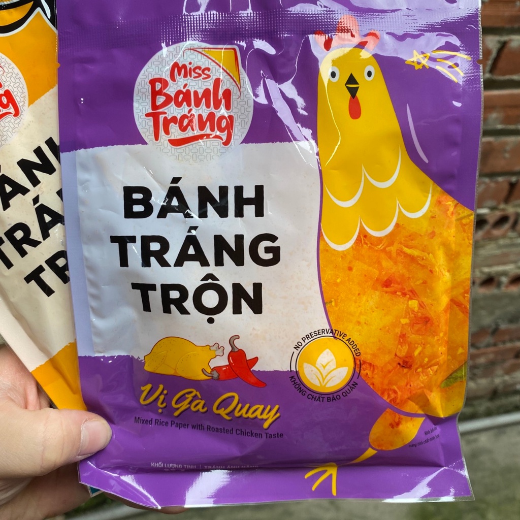 Bánh tráng trộn các vị miss bánh tráng Date mới