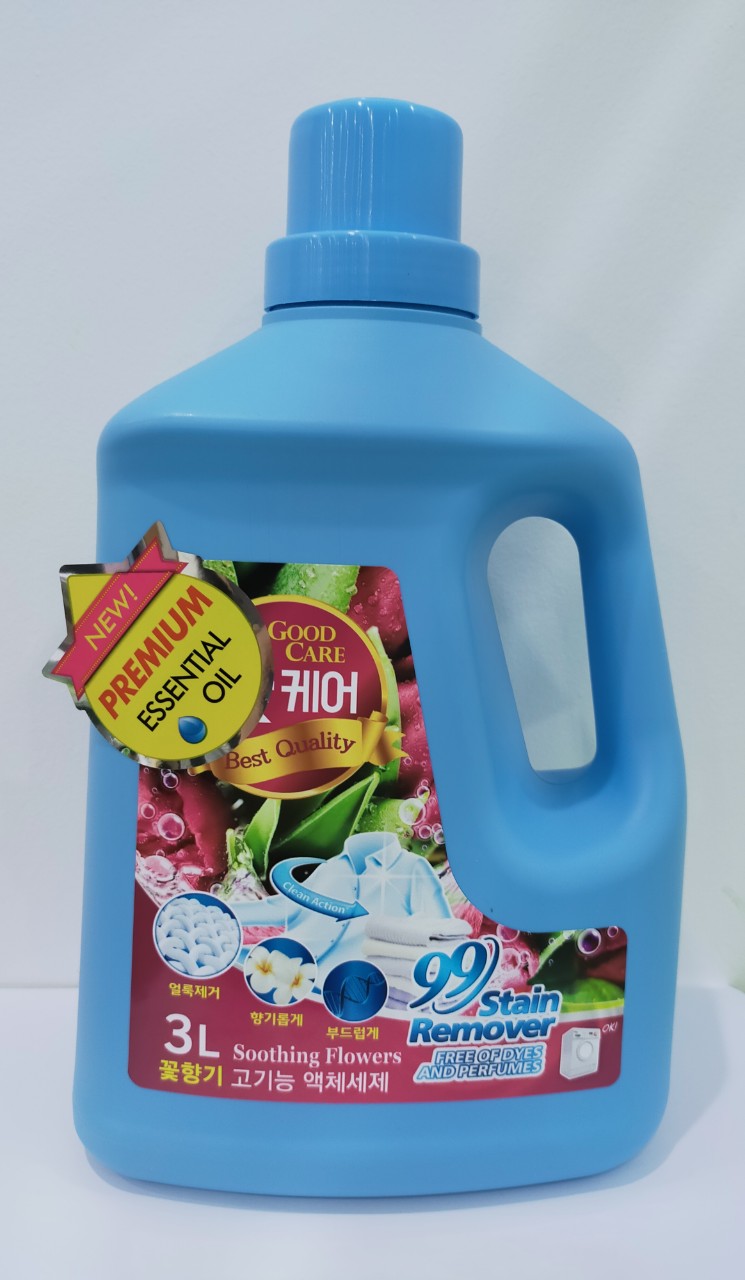 Nước giặt Good Care 3L (Hương hoa hồng, Lavender, Ngàn hoa)