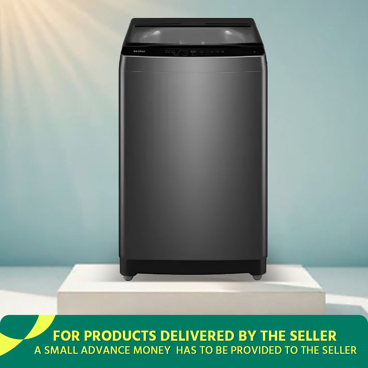 Haier 9KG Top Loading Automatic Washing Machine (HWM90-316S6) FREE INSTALLATION. 