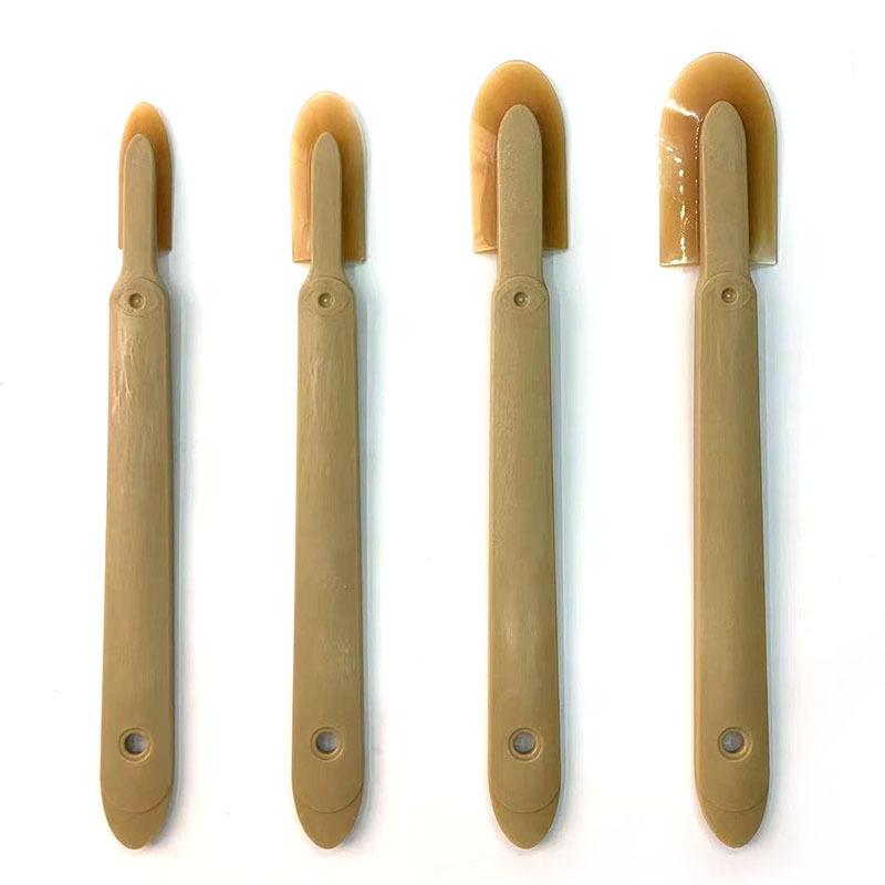 Exterior wall scraper, glass glue squeegee board, trimming clear, silicone spatula scraper blade, scraper blade, plaster, glue caulking tool set