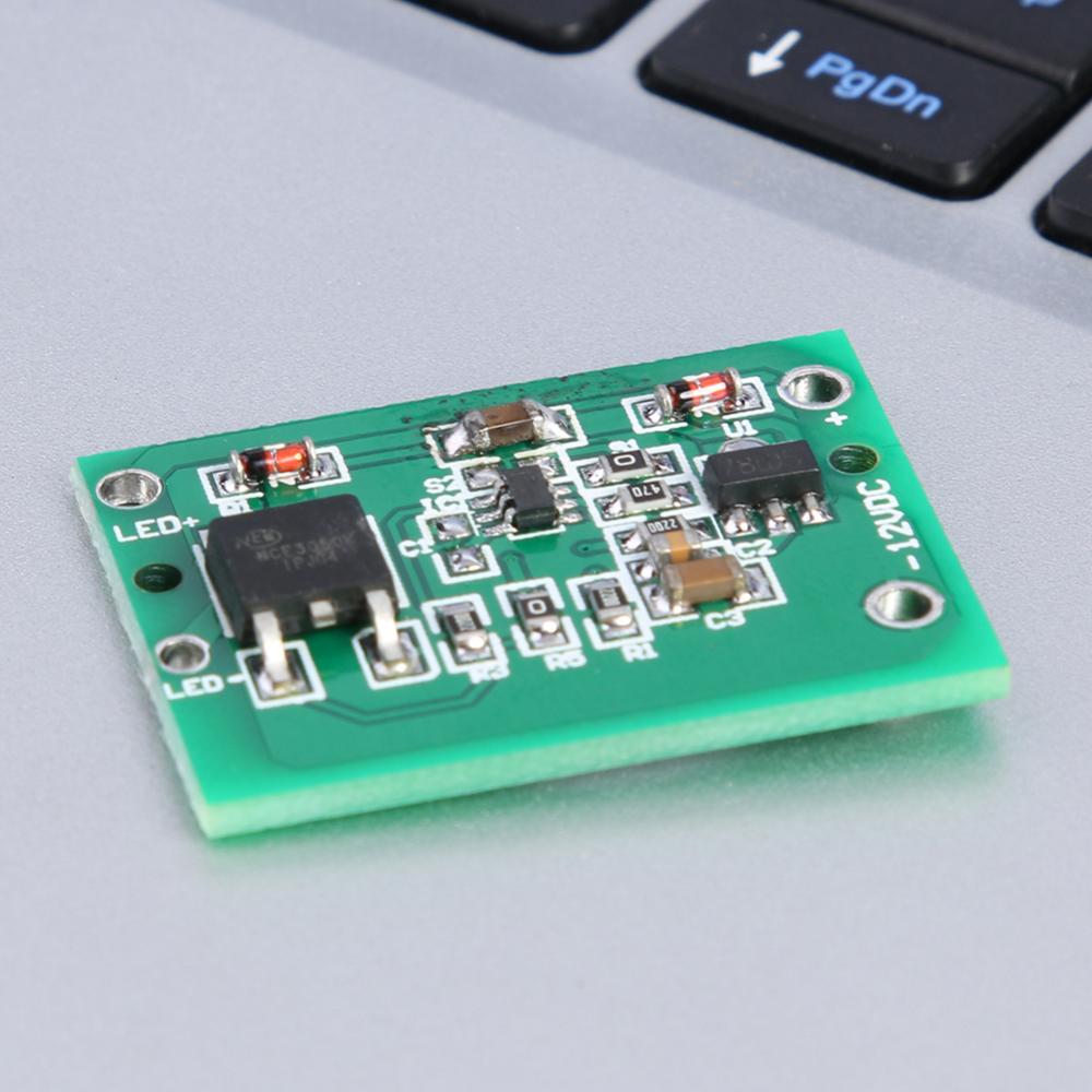 12V Capacitive Touch Switch Sensor Module Push Button Jog Latch with Relay