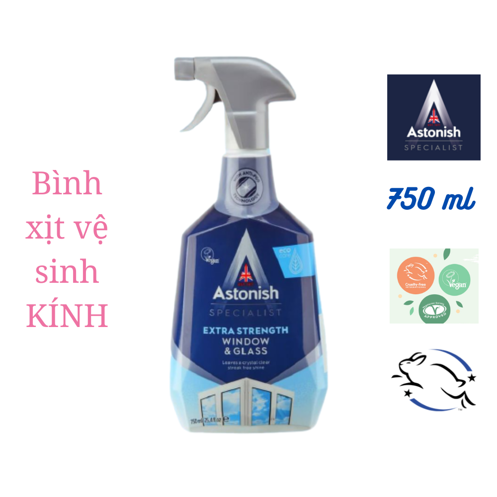 Bình xịt vệ sinh kính Astonish C6950