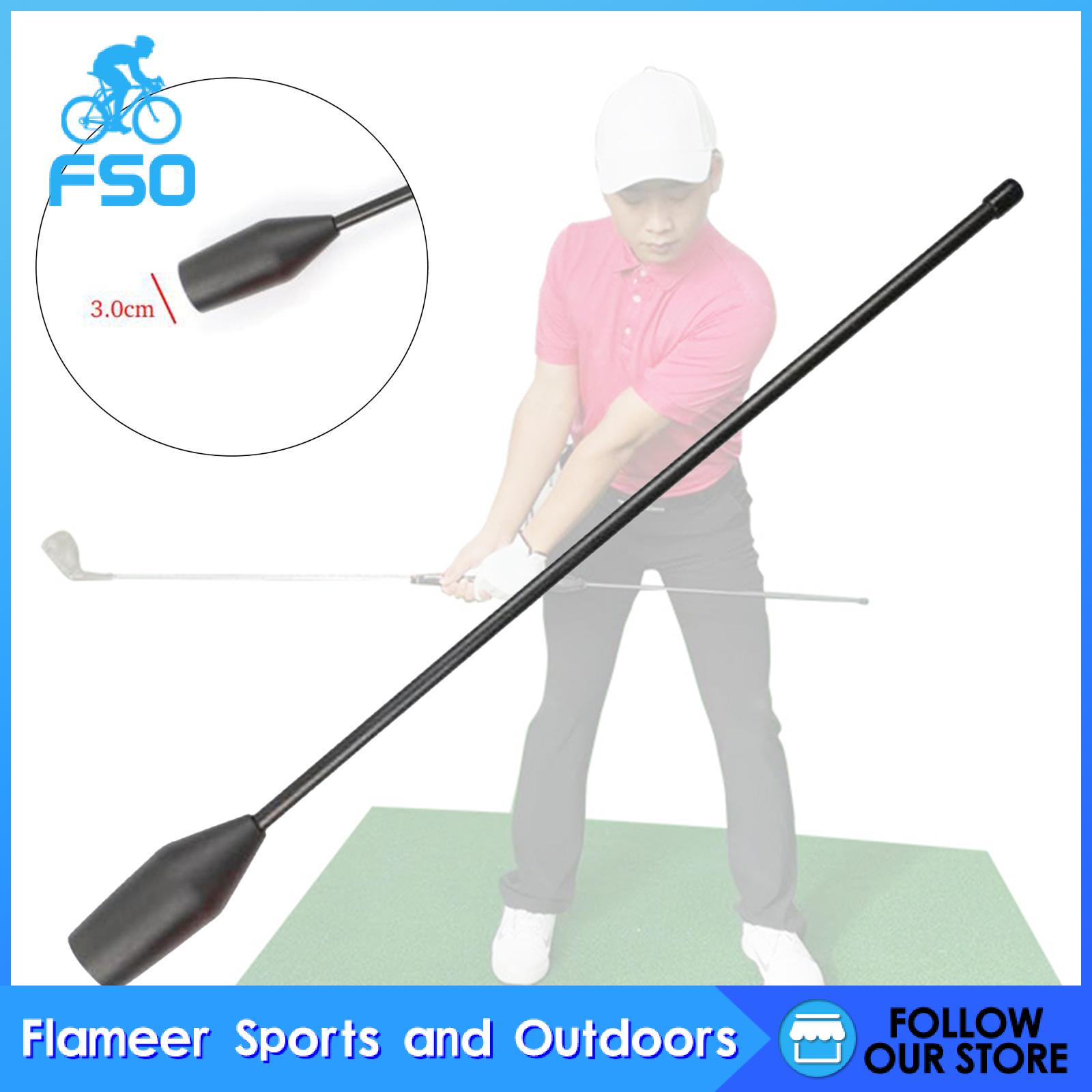 Flameer Golf Swing Trainer for Golfer Golf Chipping Practice Aid Stick Training