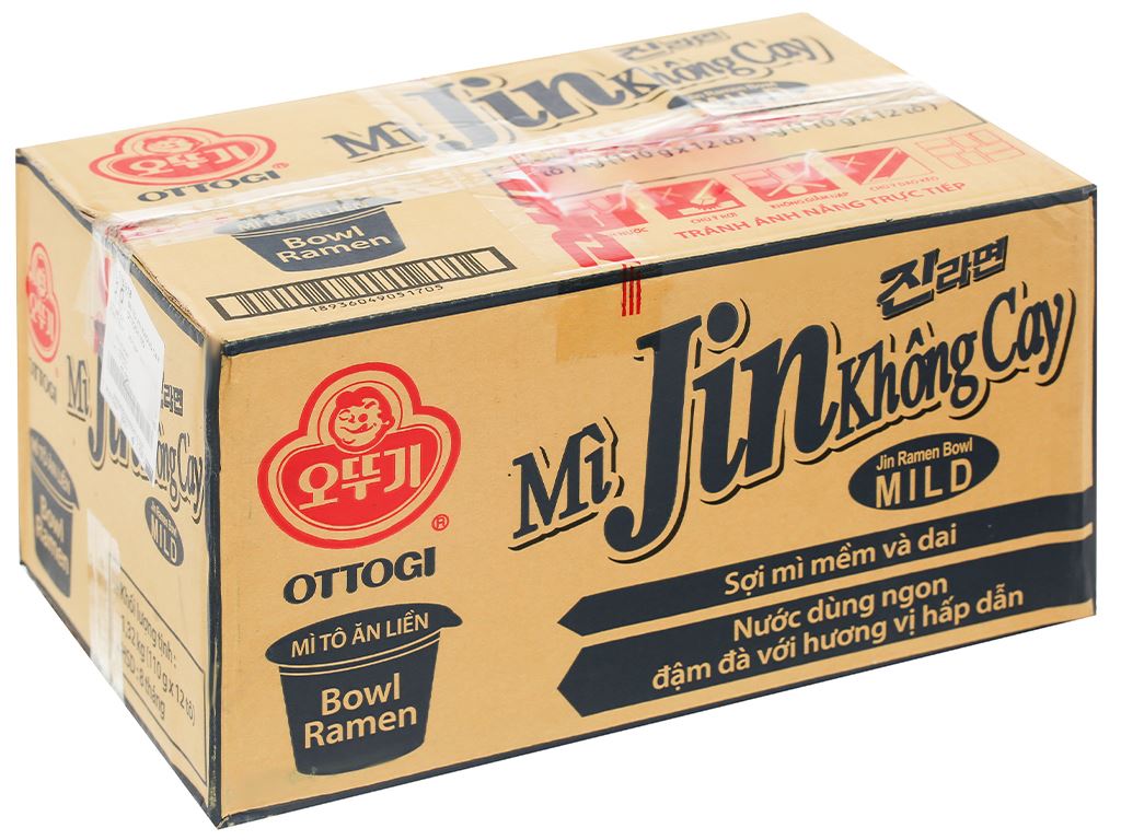 Mì Jin Không Cay Ottogi Tô 110g