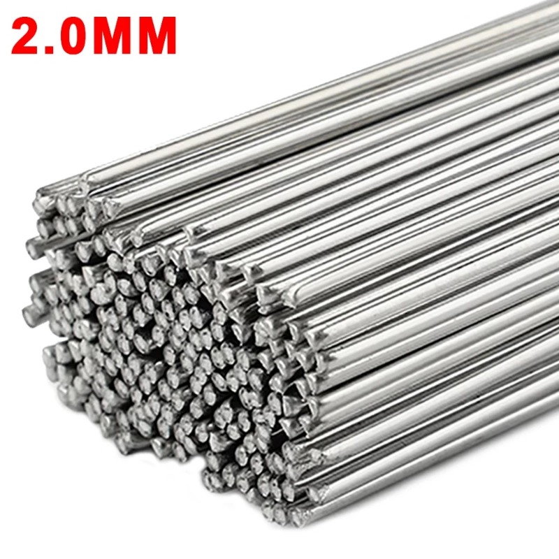10PCS Low Temperature Welding Rod 1.6/2/2.5mm Universal Fusible Welding Rod Flux Cored Wire Aluminum Copper Iron Repair Welding Tool