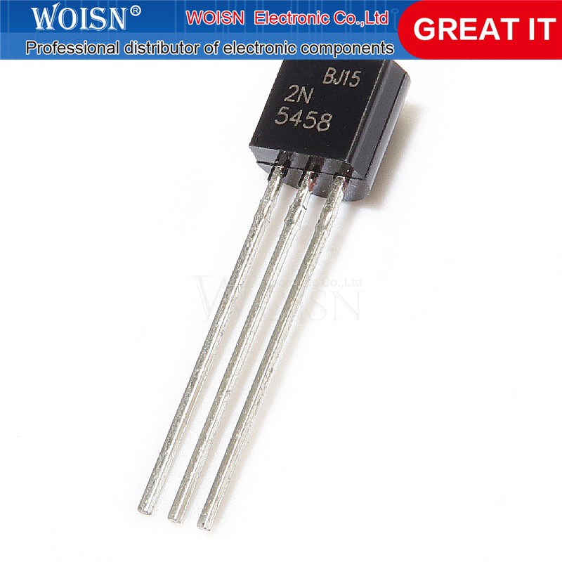 10pcslot 2n5457 5457 2n5458 5458 to-92 jfet n-channel transistor general purpose new original in stocks