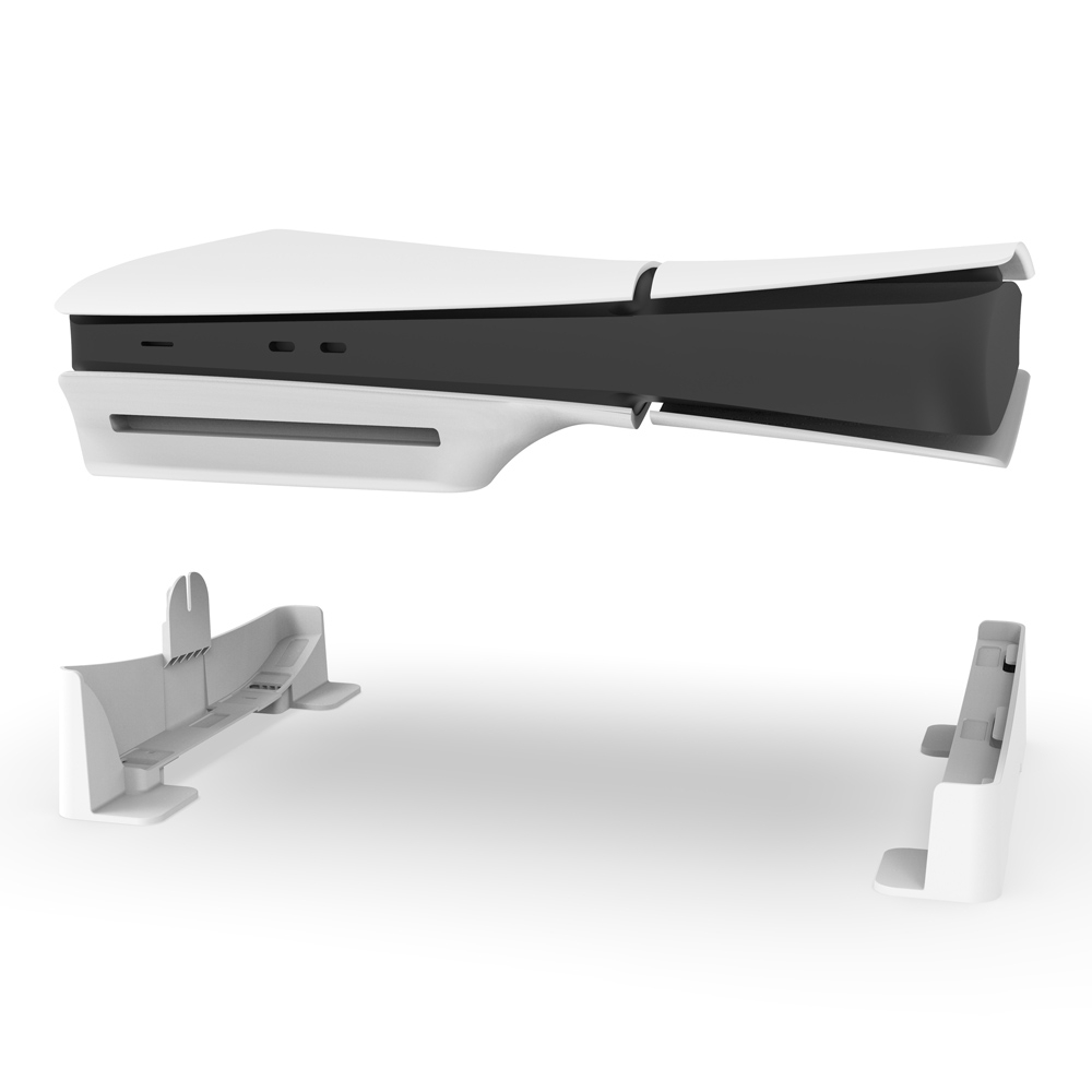 For PS5 Slim Horizontal Storage Stand Desktop Flat Stand Portable Stand