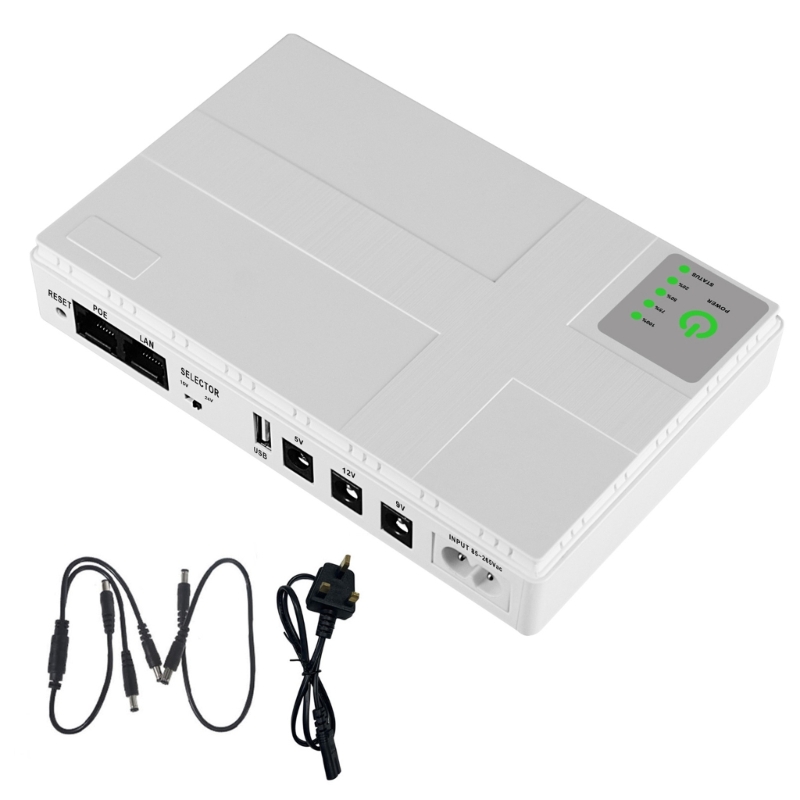 Cung cấp điện liên tục up Pin dự phòng cho camera an ninh Bộ định tuyến Wi-Fi