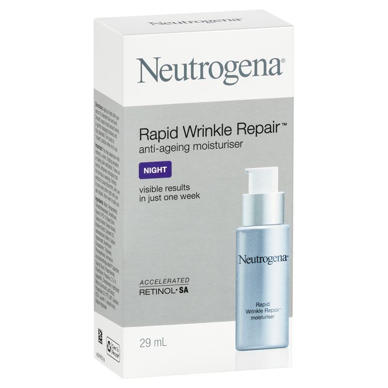 rapid wrinkle repair night moisturizer