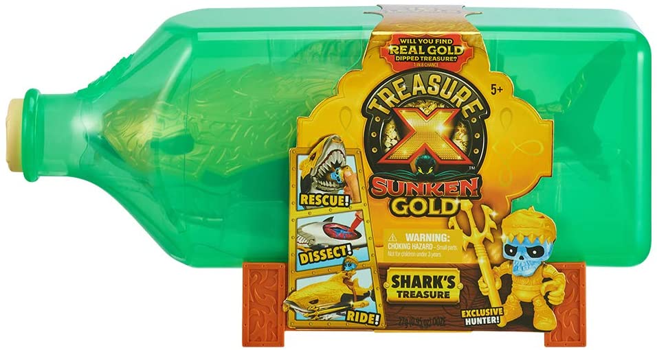 READY STOCK} Treasure X Sunken Gold Shark's Treasure - 16 Levels