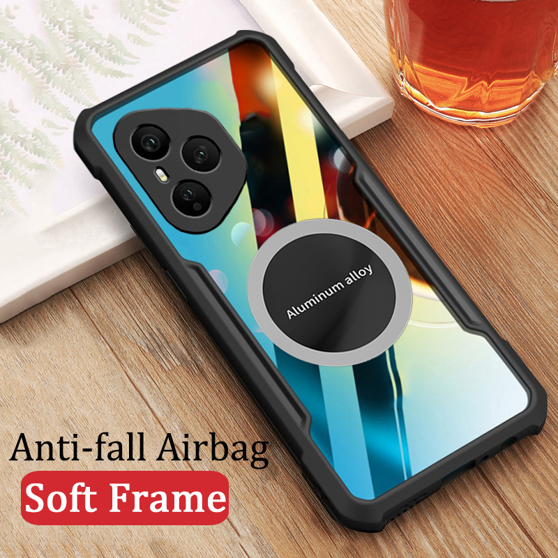 Phone%20case%20For%20Honor%20400%20400%20Pro%20Back%20cover%20Hard%20Phone%20Case%20Clear%20Transparent%20Shockproof%20with%20Car%20Navigation%20Holder%20Ring%20For%20Honor%20400%20Pro%20Cover%20cases%20-%20Image%202