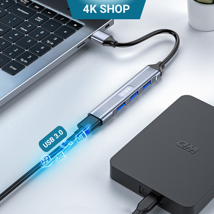 Bộ chia cổng Hub USB và Hub Type C [3.0]