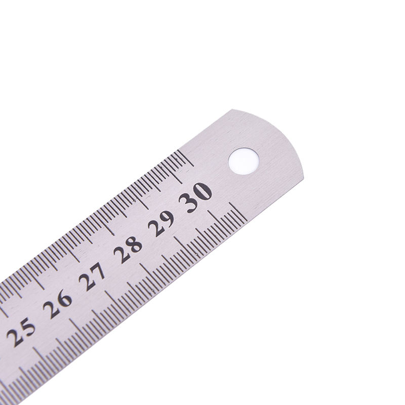 Pull Back Metal Ruler METAL RULER Stainless Steel Straight Edge Drawing Cutting Non Skid Back ...