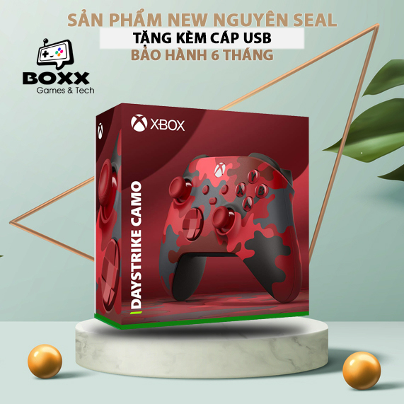 Tay cầm xbox series x, tay cầm chơi game xbox one series x,s chính hãng tặng kèm cáp