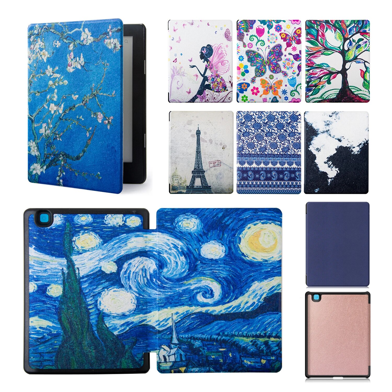 LibiAffordable%20Leather%20Case%20for%20KOBO%20AURA%20H2O%20EDITION%202%206.8%20Inch%20eReader%20Funda%20Capa%20Slim%20Folio%20Magnetic%20Auto%20Wake%20Sleep%20Ebook%20Print%20Book%20Cover%20-%20Image%208