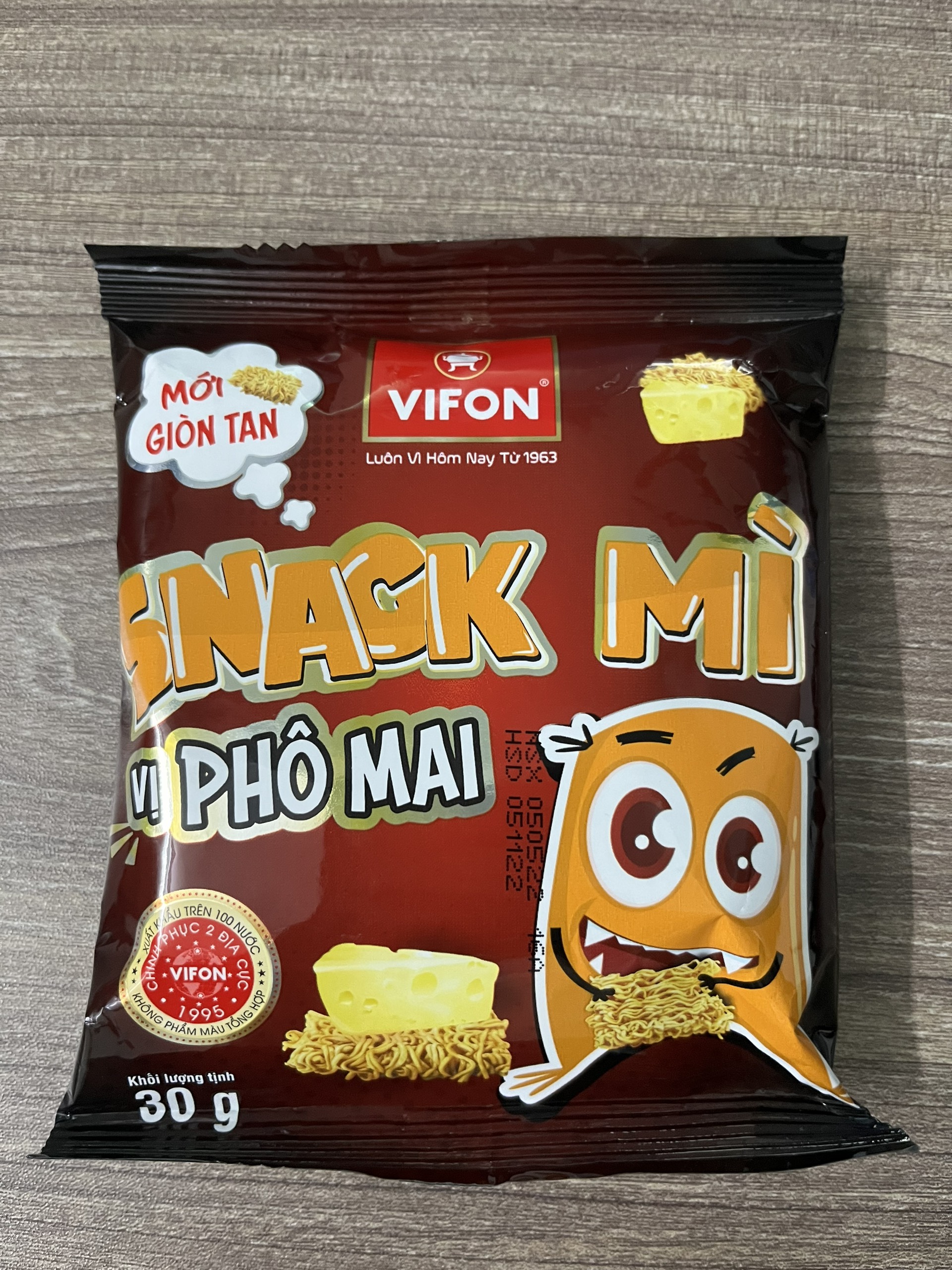 Snack mì vị phô mai Vifon 30g