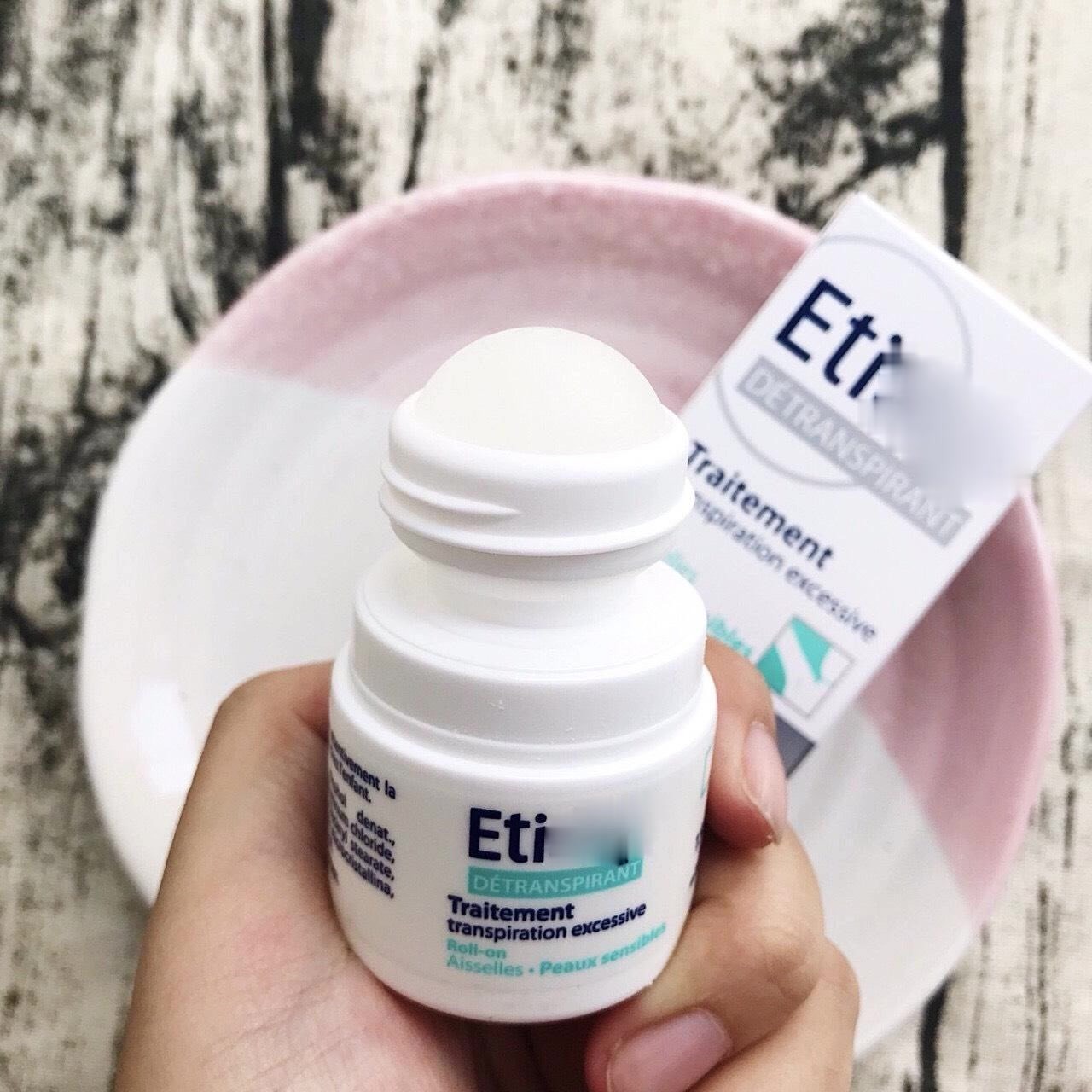 Lăn Khử Mùi Eti Ngăn Ngừa Mồ Hôi Không Ướt Dính Áo Hay Gây Ố Vàng 15Ml