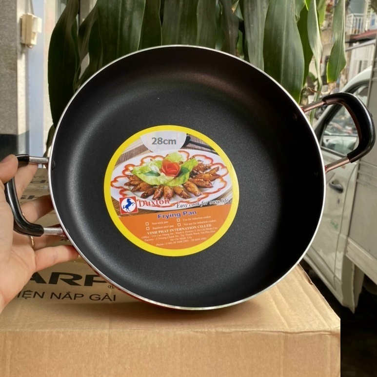 Chảo chống dính 2 quai 28cm - chảo chống dính 2 quai
