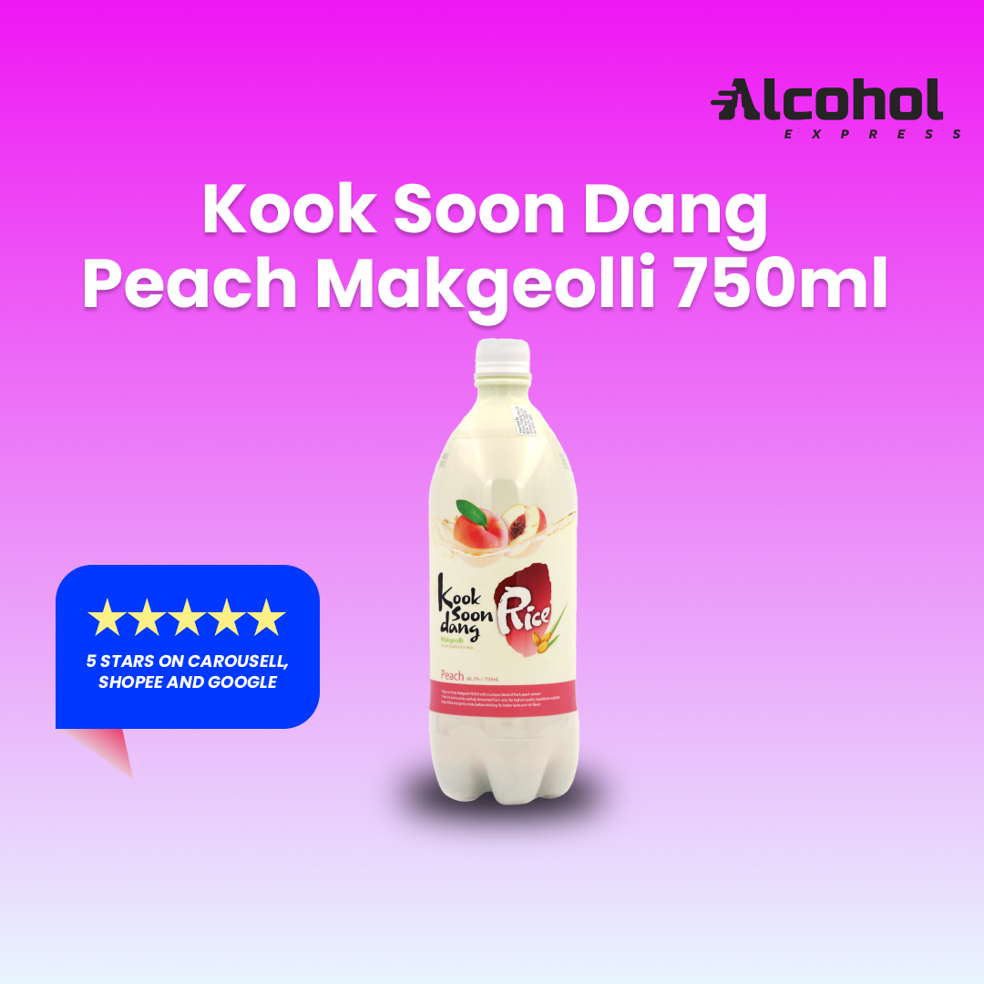 Kook Soon Dang Peach Makgeolli 750ml Lazada Singapore