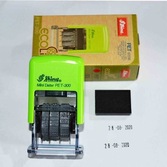 DẤU SHINY PET-300 (DẤU NGÀY THÁNG NĂM)-3MM