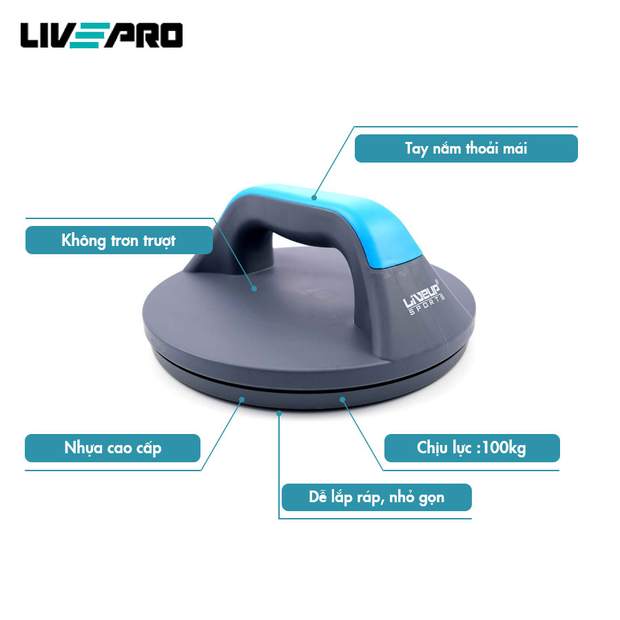 Dụng Cụ Tập Hít Đất Liveup Push Up Pro