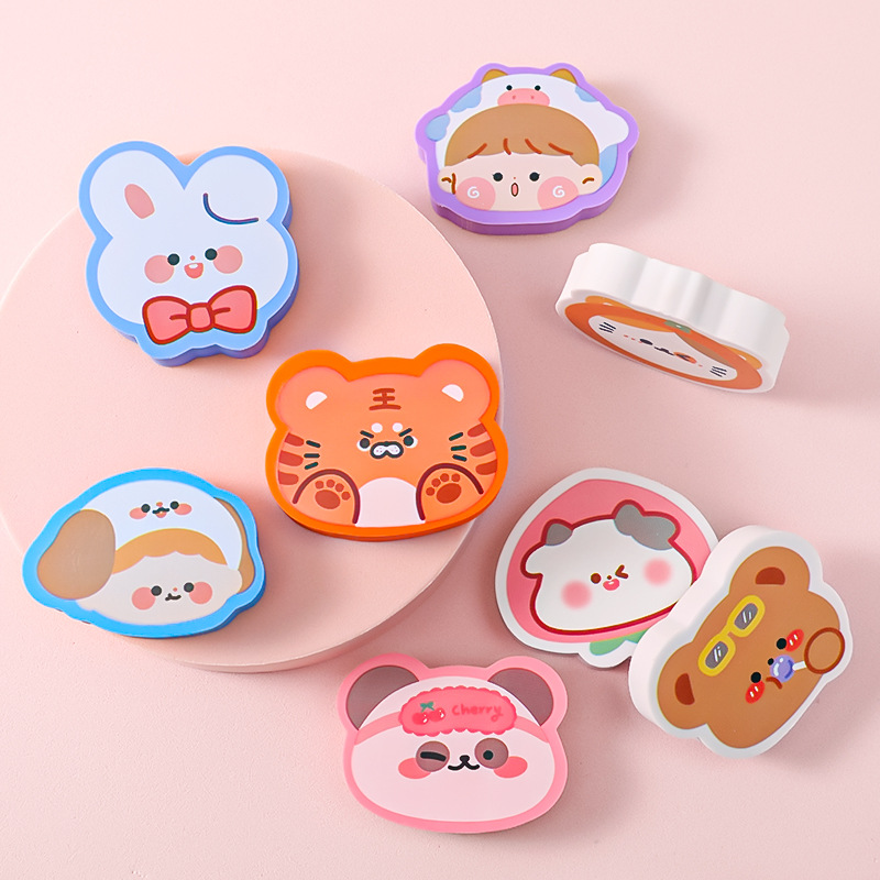 3 Cục Gôm tẩy cute dày, mịn nhiều hình dễ thương