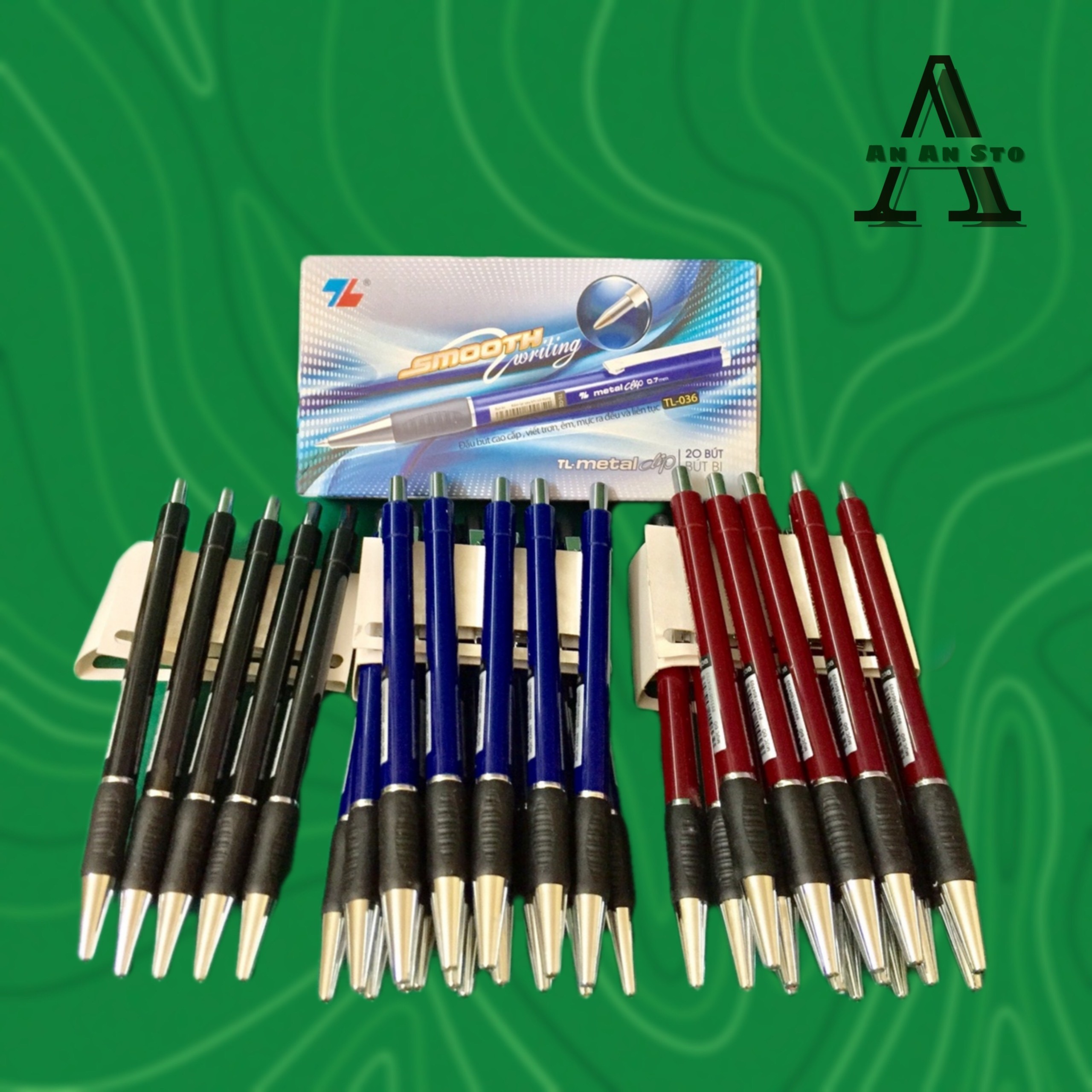 BÚT BI THIÊN LONG TL - 036 0.7MM, 3 MÀU