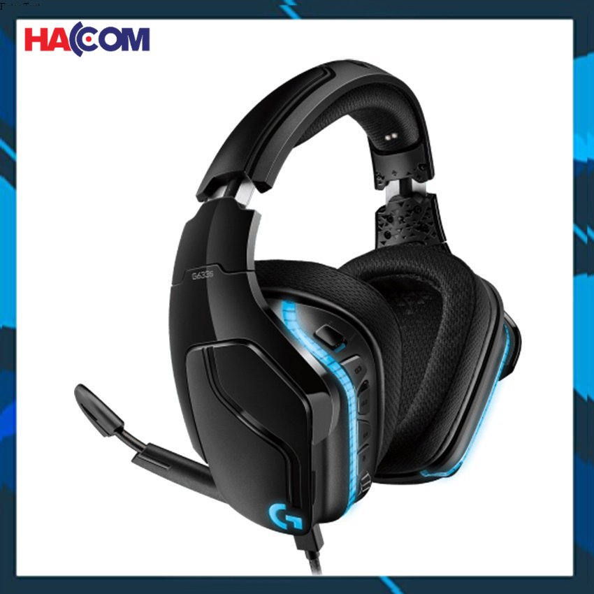 Tai nghe Logitech G633s 7.1 Gaming Headset Micro Cardioid 6mm cho chất lượng trò chuyện tốt