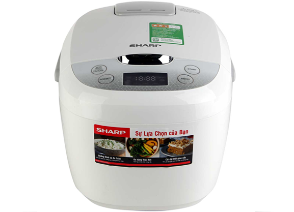 Nồi cơm điện tử Sharp KS-COM186EV-GL