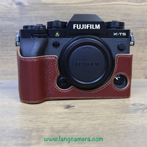 Bao Da  Halfcase Da Thật Fujifilm XT5