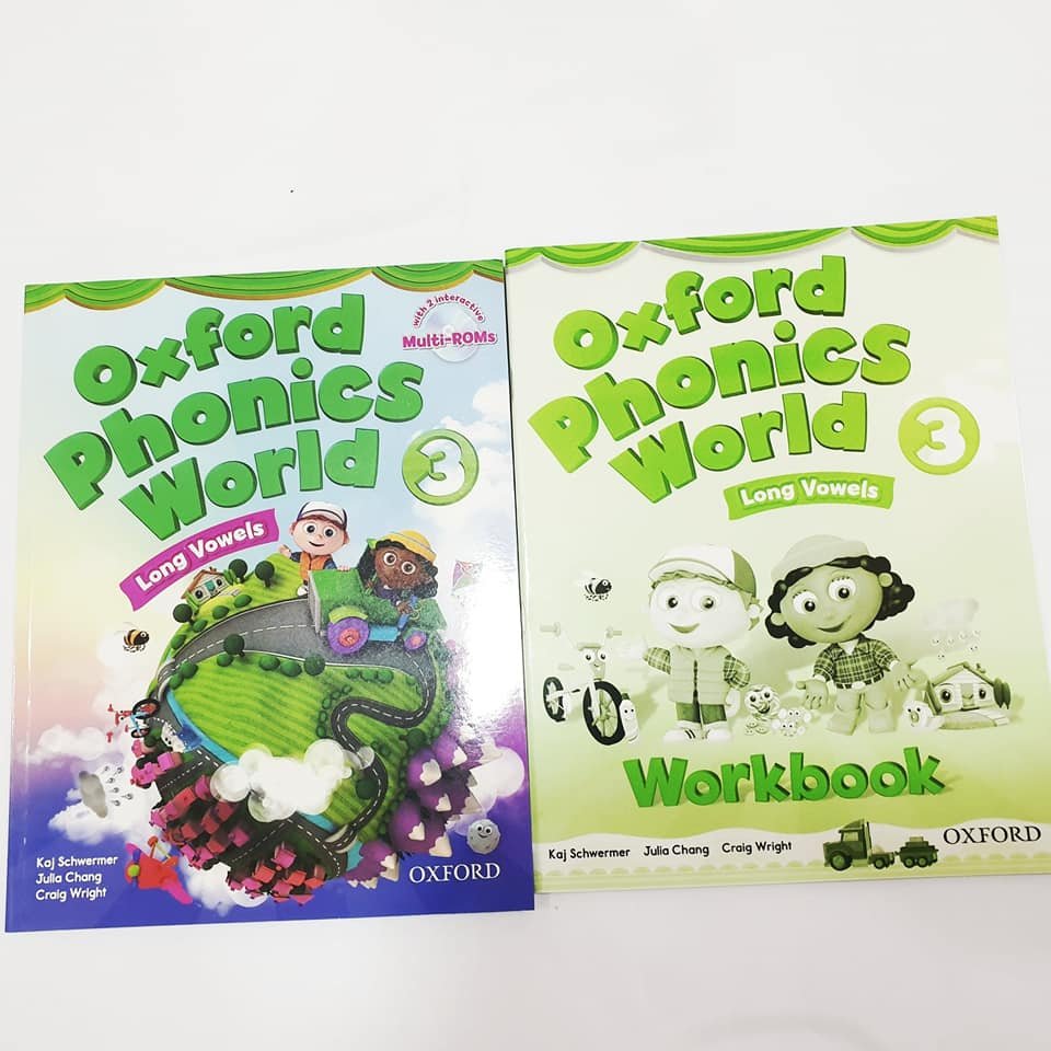 [NHẬP KHẨU] OXFORD PHONIC WORD 10 CUỐN 5 LEVEL