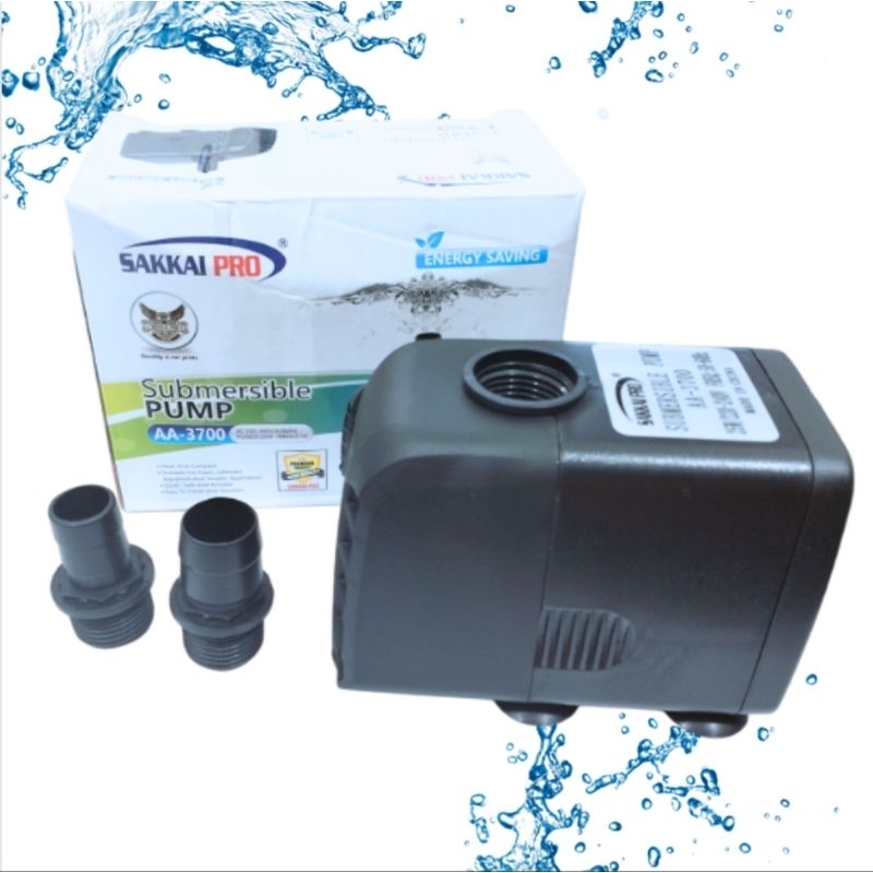 Pompa aquarium kolam SAKKAI PRO AA 3700 Submersible pump