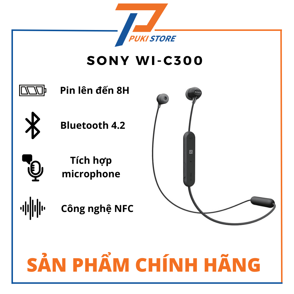 Tai nghe sony wi c300 - hình thức like new