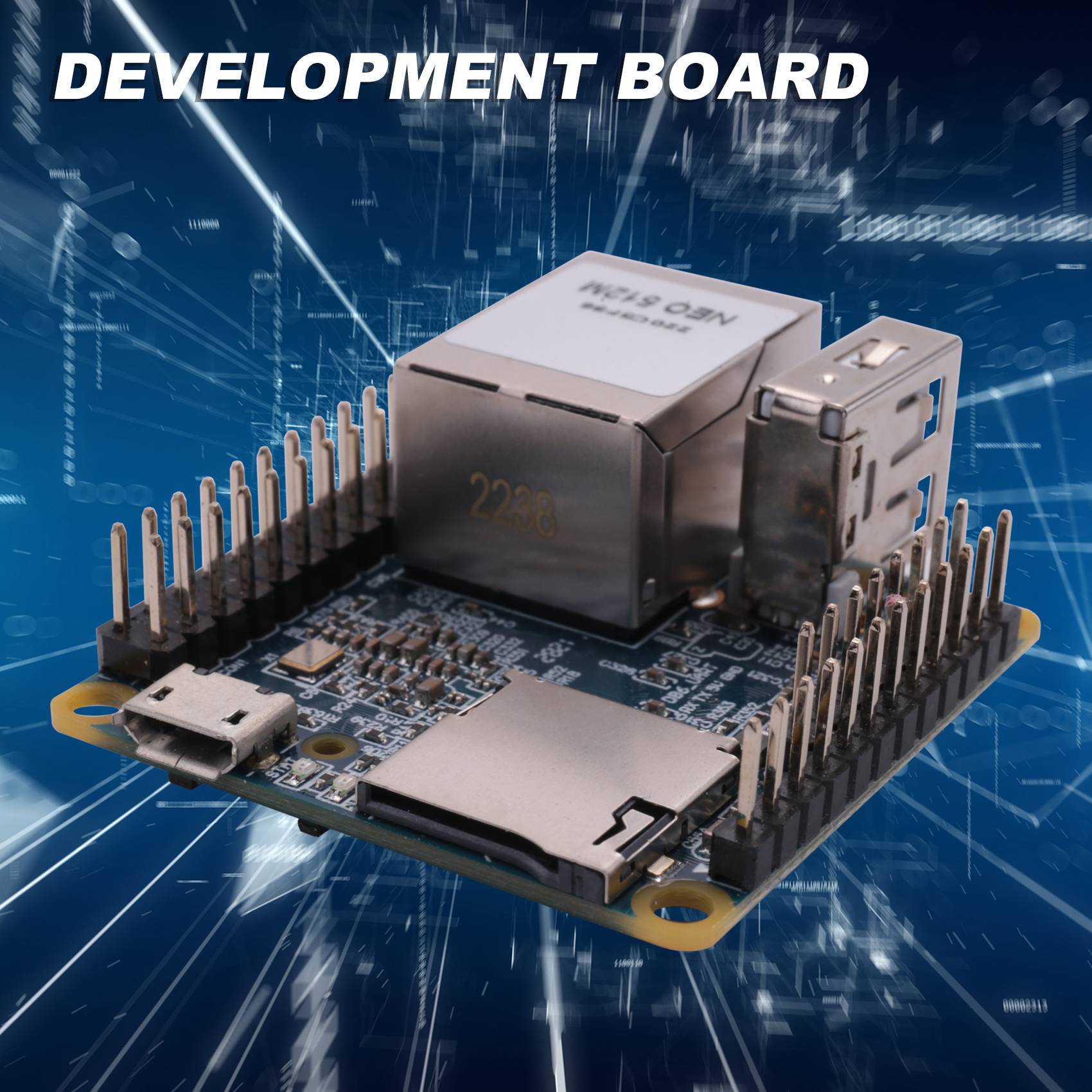 NanoPi NEO Open Source Allwinner H3 Development Board Super for Raspberry Pie Quad-Core Cortex-A7 DDR3 RAM 512MB Run Ubuntu Core