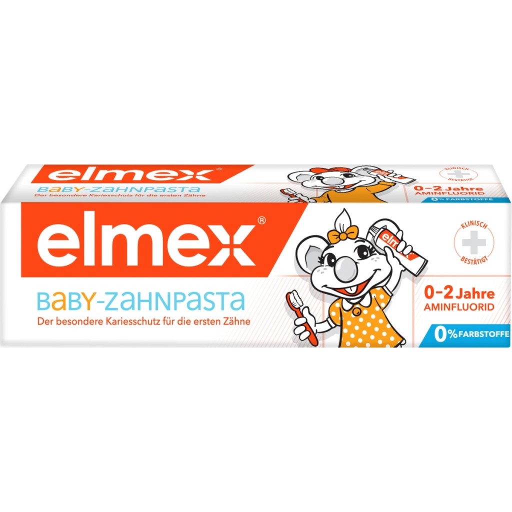 Kem Đánh Răng Trẻ Em Elmex Kinder 0-2 tuổi, 50ml