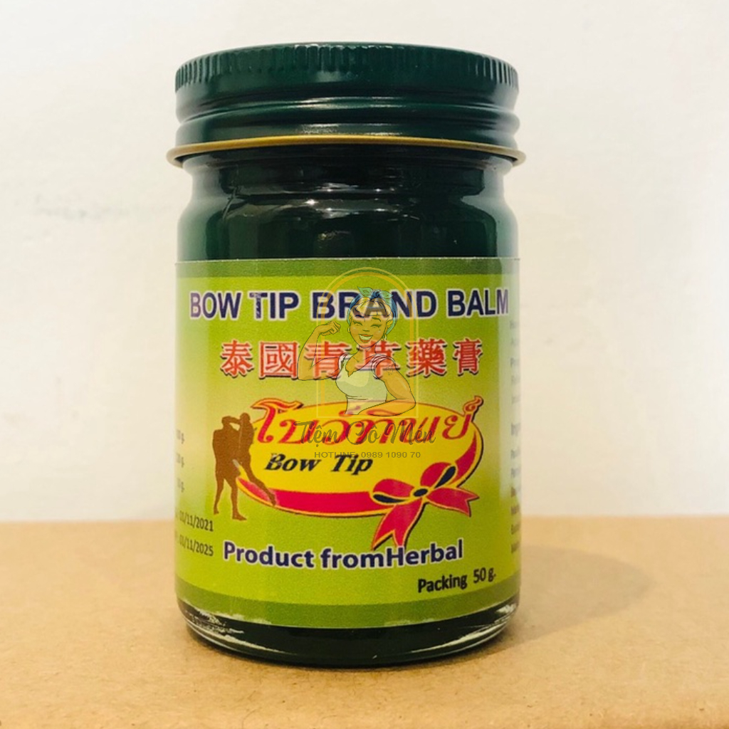 DẦU CÙ LÀ THẢO DƯỢC BOW TIP THÁI LAN - DẦU THÁI LAN 50GR